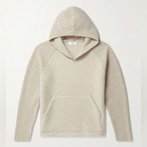 MR P. Ribbed Wool Hoodie
